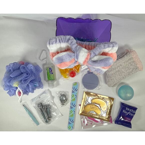 💜 VVCC Boutique Daily Essentials Treasure Bucket Blue Theme 💜 - Picture 3 of 3